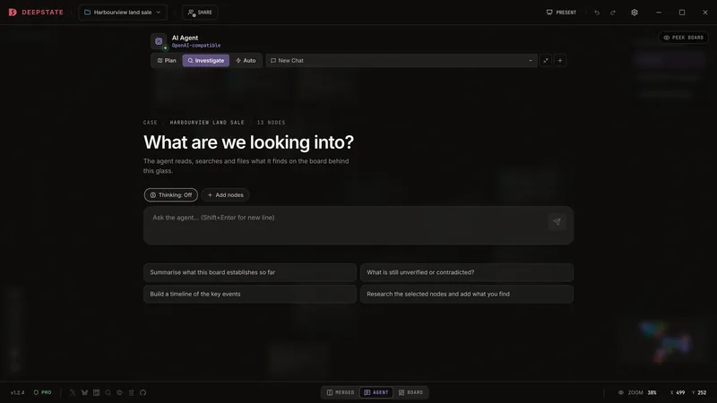 DeepState: agent layout